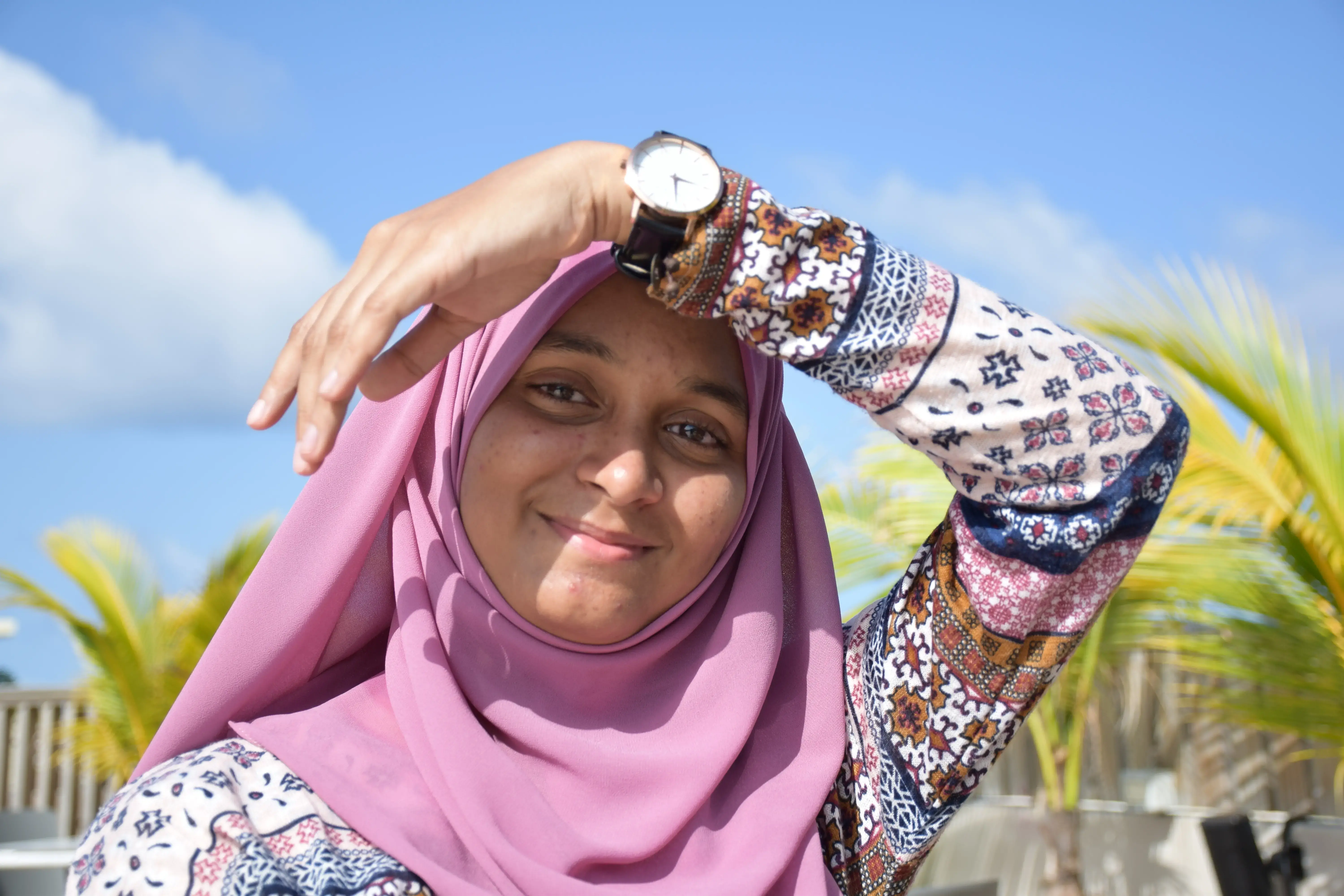 “People are trying to keep their daughters inside”, Hasna 24 years old