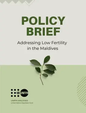 Policy Brief: Addressing Low Fertility in the Maldives