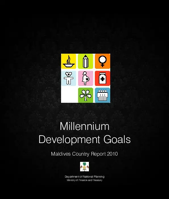 Millennium Development Goals - Maldives Country Report 2010